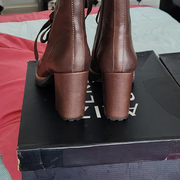 2x Brand New Never Worn.. Naturalizer Callie Leather Boots Wmns 8.5 - Picture 5 of 17
